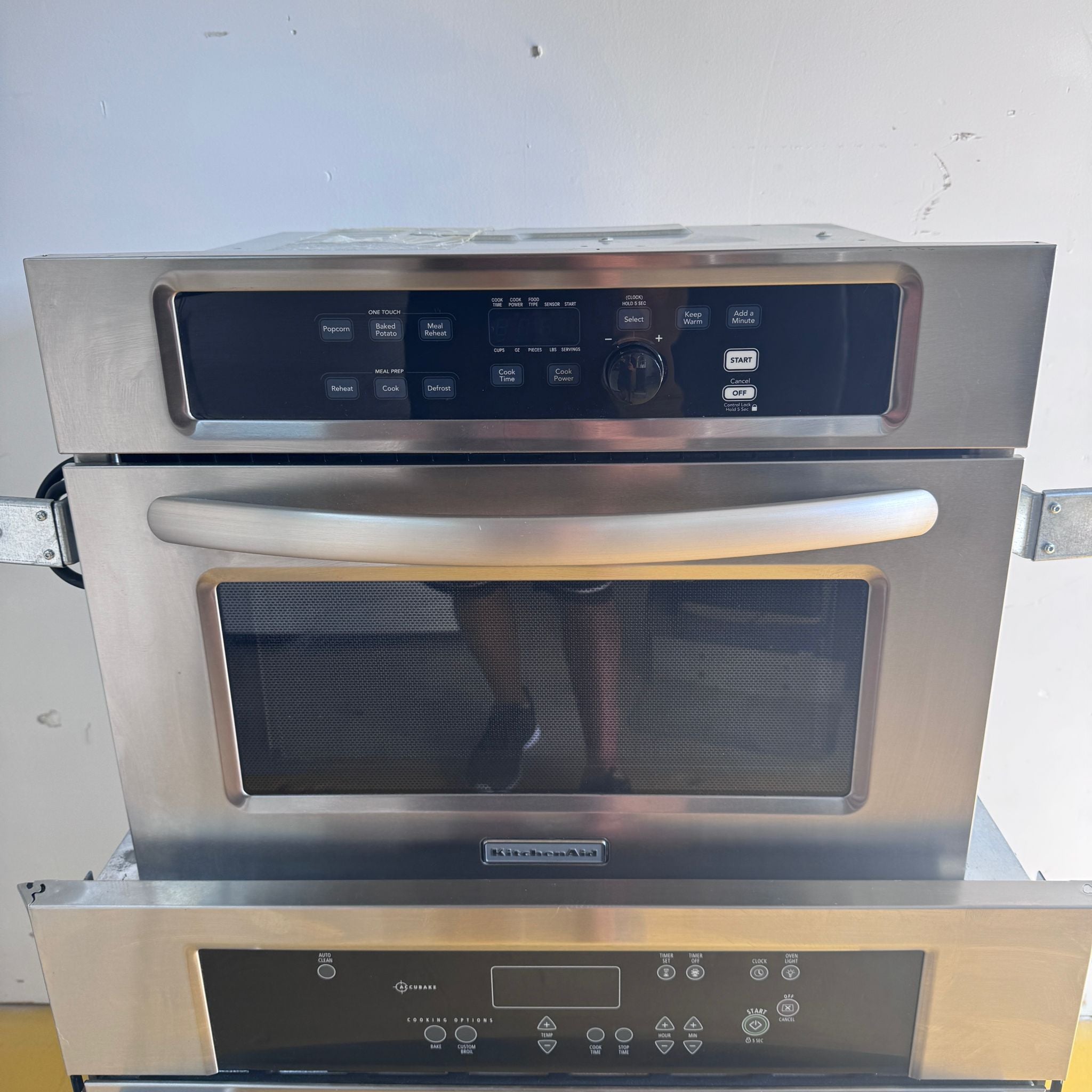 Kitchenaid Stainless Steel Built-in Microwave Kitchenaid Stainless Steel Built-in Microwave